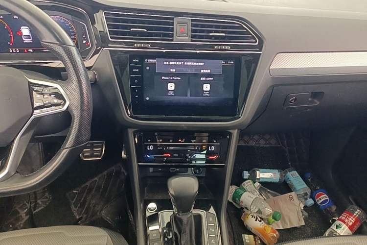 Used Volkswagen Tiguan X 2021 330TSI Two-Wheel-Drive Flagship Edition Audio And AC Panel