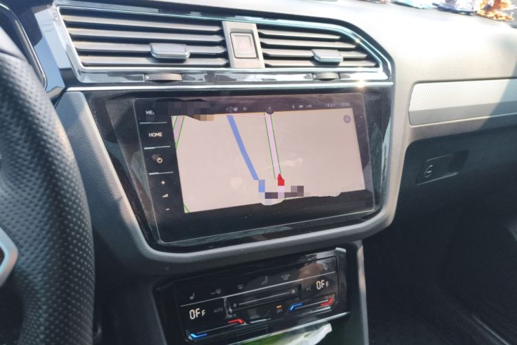 Used Volkswagen Tiguan X 2021 330TSI Two-Wheel-Drive Flagship Edition Audio And AC Panel