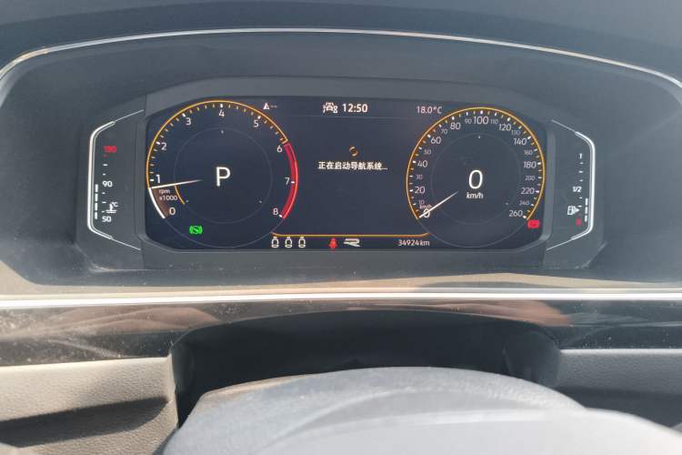 Used Volkswagen Tiguan X 2021 330TSI Two-Wheel-Drive Flagship Edition Instrument Cluster