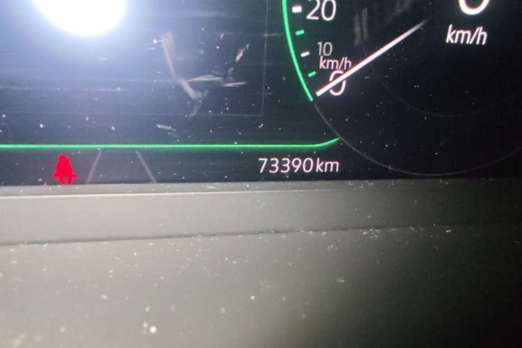 Used Volkswagen Tiguan X 2021 330TSI Two-Wheel-Drive Prestige Flagship Edition Odometer Close Up