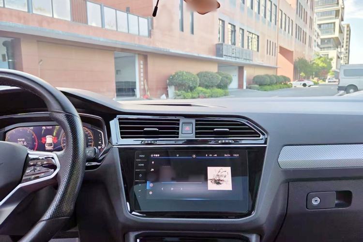 Used Volkswagen Tiguan X 2021 330TSI Two-Wheel-Drive Flagship Edition Audio And AC Panel