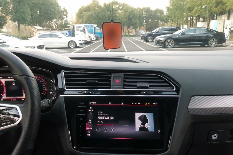 Used Volkswagen Tiguan X 2021 330TSI Two-Wheel-Drive Flagship Edition Audio And AC Panel
