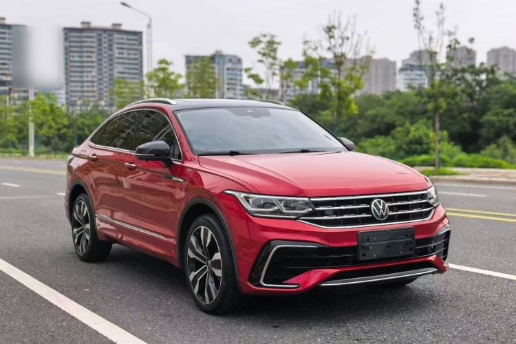 Used Volkswagen Tiguan X 2021 330TSI Two-Wheel-Drive Prestige Flagship Edition Front Right 45 Deg