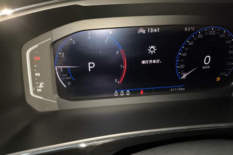 Used Volkswagen Tiguan X 2021 330TSI Two-Wheel-Drive Prestige Flagship Edition Instrument Cluster