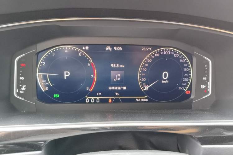 Used Volkswagen Tiguan X 2021 330TSI Two-Wheel-Drive Prestige Flagship Edition Instrument Cluster