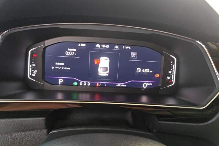 Used Volkswagen Tiguan X 2021 380TSI Four-Wheel Drive Prestige Flagship Edition Instrument Cluster