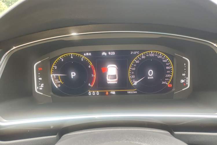 Used Volkswagen Tiguan X 2021 330TSI Two-Wheel Drive Enjoyment Version Instrument Cluster