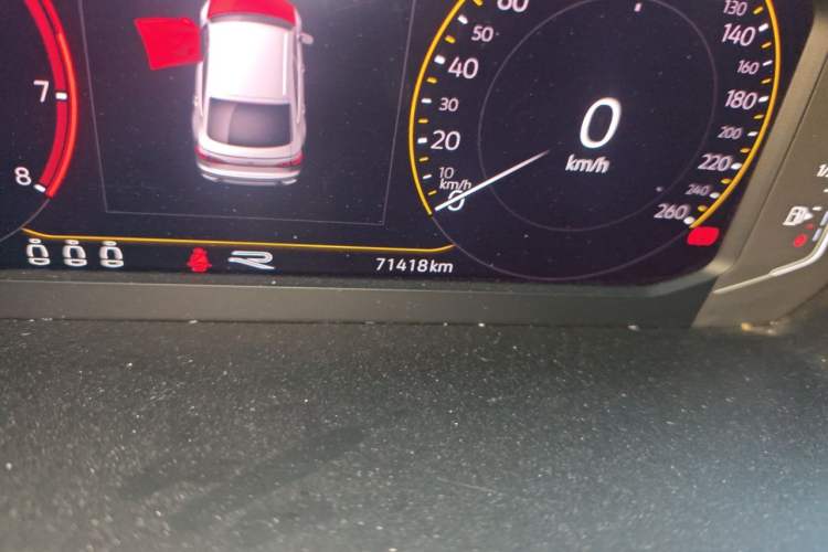 Used Volkswagen Tiguan X 2021 330TSI Two-Wheel-Drive Flagship Edition Odometer Close Up