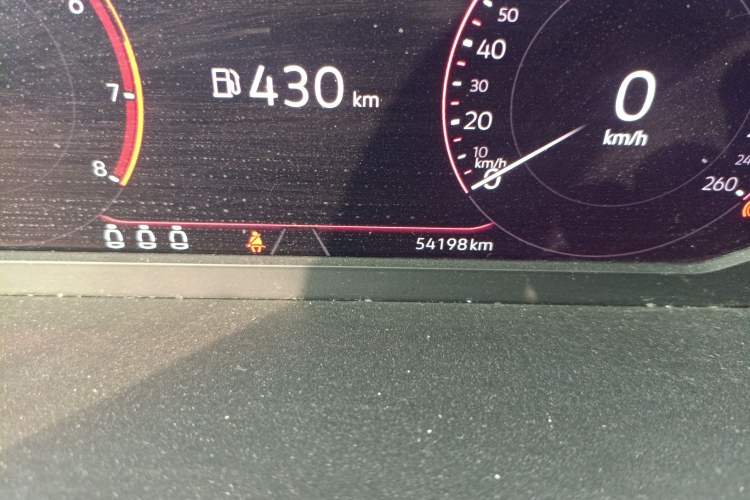 Used Volkswagen Tiguan X 2021 330TSI Two-Wheel-Drive Prestige Flagship Edition Odometer Close Up