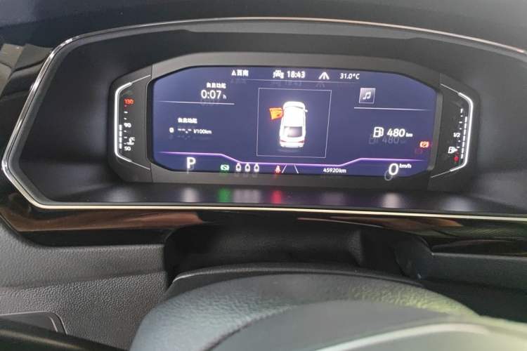 Used Volkswagen Tiguan X 2021 380TSI Four-Wheel Drive Prestige Flagship Edition Odometer Close Up