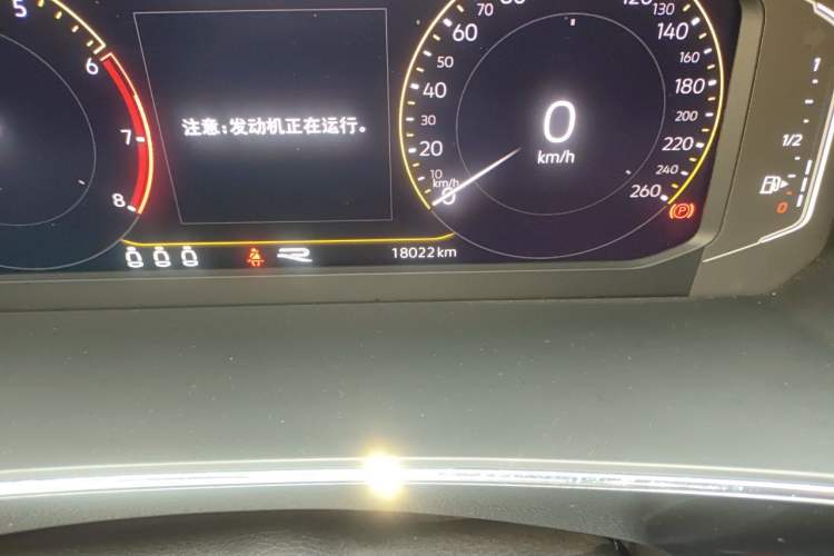 Used Volkswagen Tiguan X 2021 330TSI Two-Wheel Drive Enjoyment Version Odometer Close Up