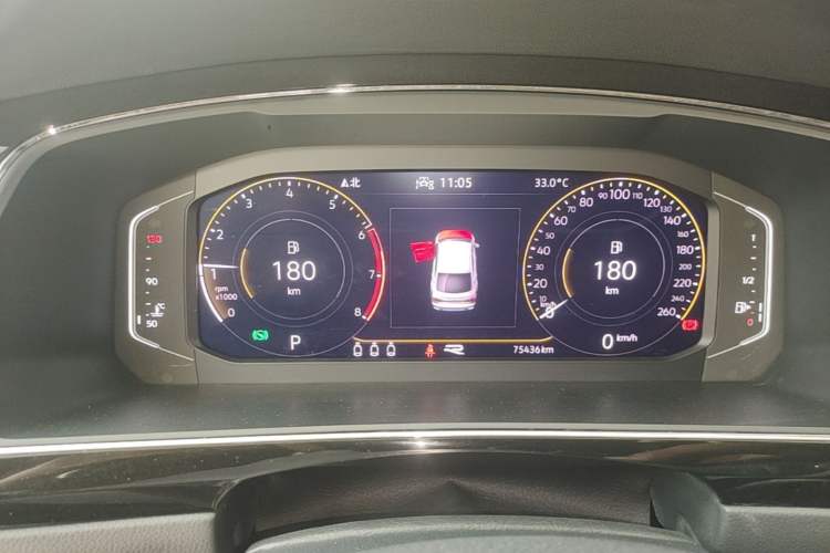 Used Volkswagen Tiguan X 2021 330TSI Two-Wheel-Drive Prestige Flagship Edition Instrument Cluster