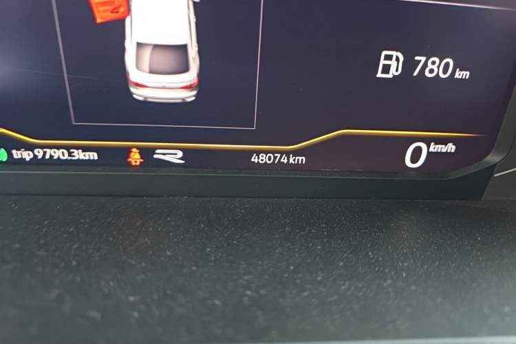 Used Volkswagen Tiguan X 2021 330TSI Two-Wheel Drive Enjoyment Version Odometer Close Up