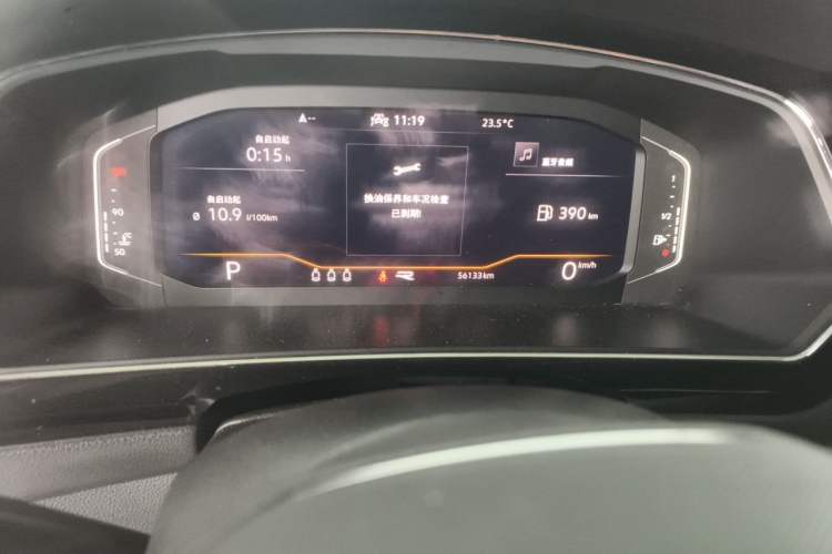 Used Volkswagen Tiguan X 2021 330TSI Two-Wheel Drive Enjoyment Version Odometer Close Up