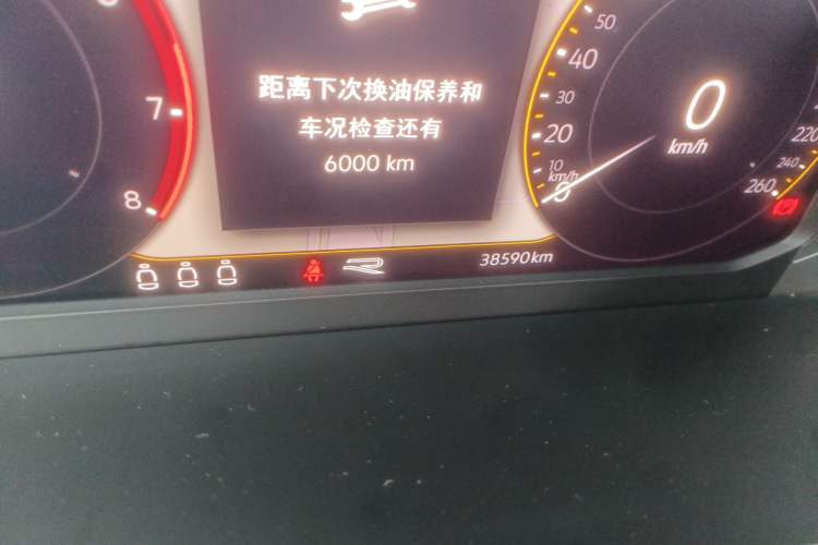 Used Volkswagen Tiguan X 2021 330TSI Two-Wheel Drive Enjoyment Version Odometer Close Up