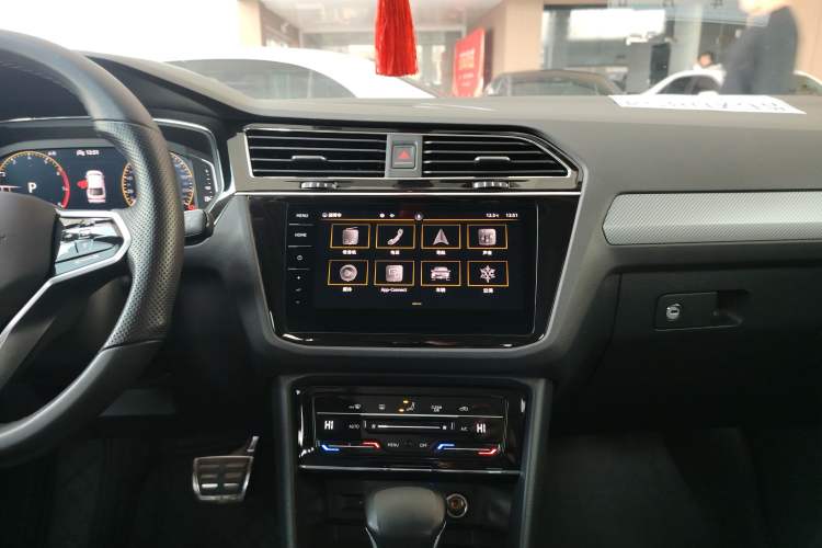 Used Volkswagen Tiguan X 2021 330TSI Two-Wheel Drive Enjoyment Version Audio And AC Panel