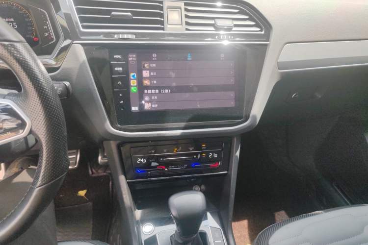 Used Volkswagen Tiguan X 2021 330TSI Two-Wheel Drive Enjoyment Version Audio And AC Panel