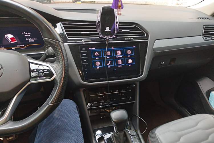 Used Volkswagen Tiguan X 2021 330TSI Two-Wheel Drive Enjoyment Version Audio And AC Panel