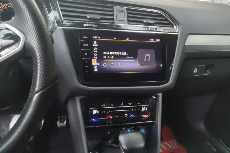 Used Volkswagen Tiguan X 2021 330TSI Two-Wheel Drive Enjoyment Version Audio And AC Panel