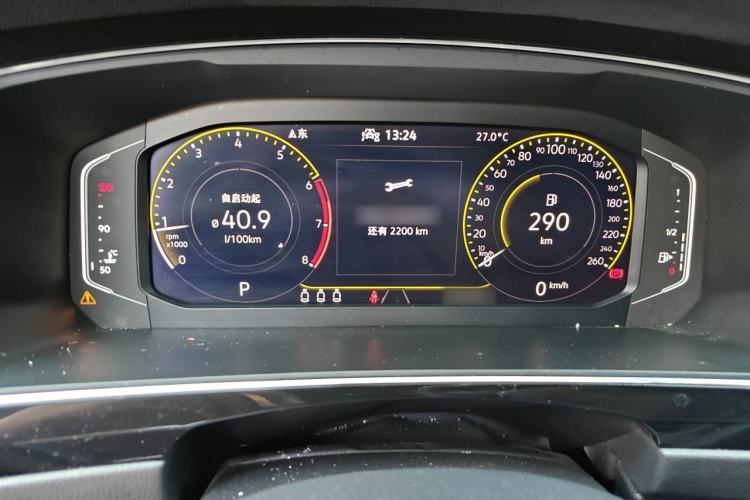 Used Volkswagen Tiguan X 2021 330TSI Two-Wheel-Drive Prestige Flagship Edition Instrument Cluster