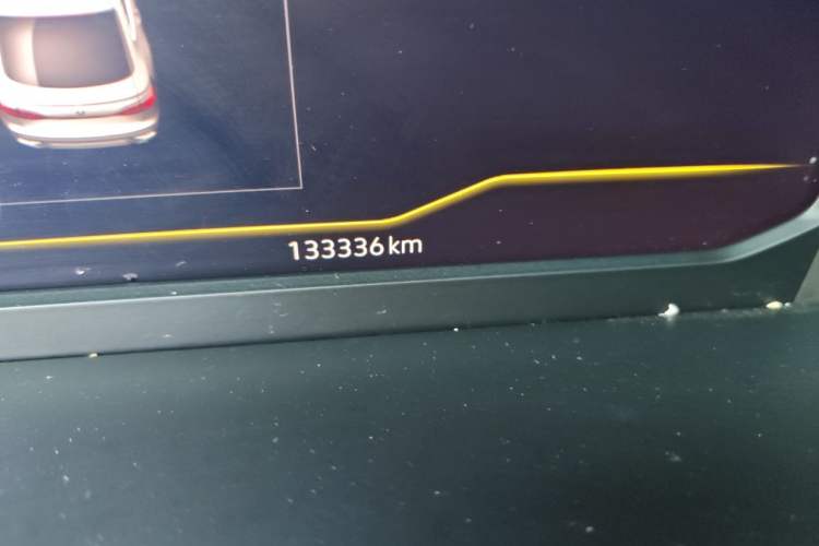Used Volkswagen Tiguan X 2021 330TSI Two-Wheel-Drive Prestige Flagship Edition Odometer Close Up
