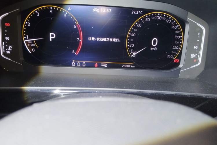 Used Volkswagen Tiguan X 2021 330TSI Two-Wheel-Drive Flagship Edition Odometer Close Up
