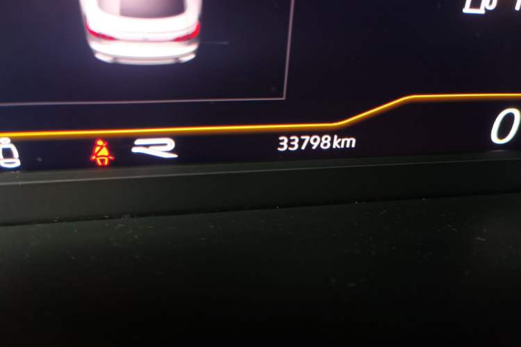 Used Volkswagen Tiguan X 2021 330TSI Two-Wheel Drive Enjoyment Version Odometer Close Up