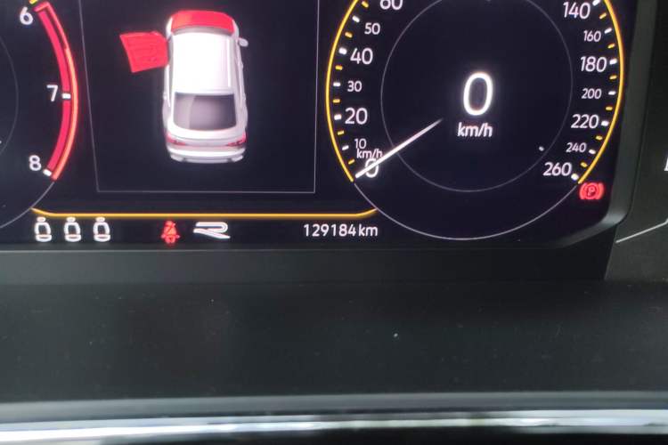 Used Volkswagen Tiguan X 2021 330TSI Two-Wheel Drive Enjoyment Version Odometer Close Up