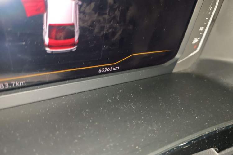 Used Volkswagen Tiguan X 2021 330TSI Two-Wheel Drive Enjoyment Version Odometer Close Up