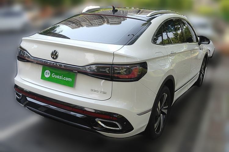 Used Volkswagen Tiguan X 2021 330TSI Two-Wheel-Drive Flagship Edition Rear Right 45 Deg