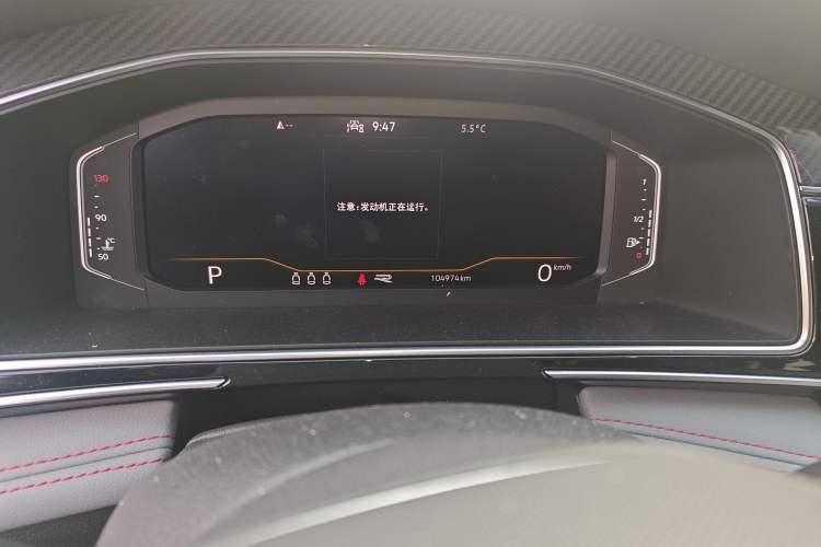 Used Volkswagen Tiguan X 2022 330TSI Two-Wheel Drive Enjoyment Version Odometer Close Up