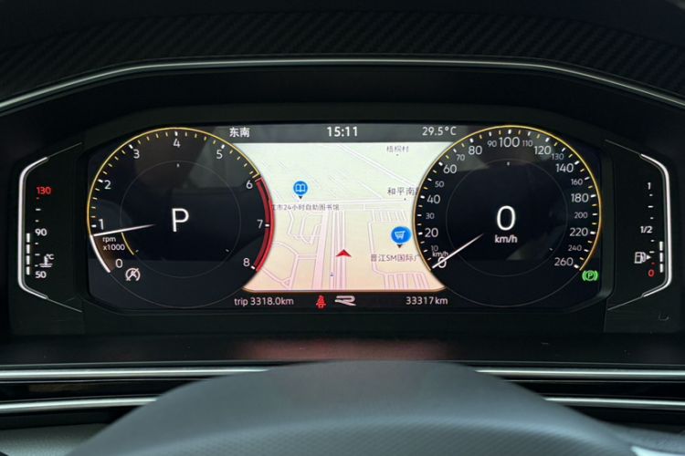 Used Volkswagen Tiguan X 2022 330TSI Two-Wheel-Drive Flagship Edition Odometer Close Up
