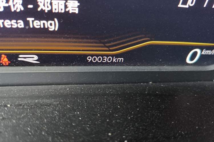 Used Volkswagen Tiguan X 2022 330TSI Two-Wheel-Drive Flagship Edition Odometer Close Up