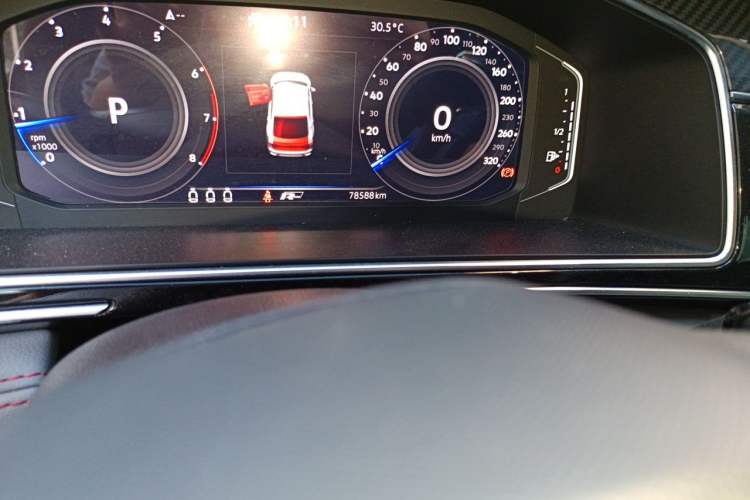 Used Volkswagen Tiguan X 2022 330TSI Two-Wheel-Drive Flagship Edition Odometer Close Up