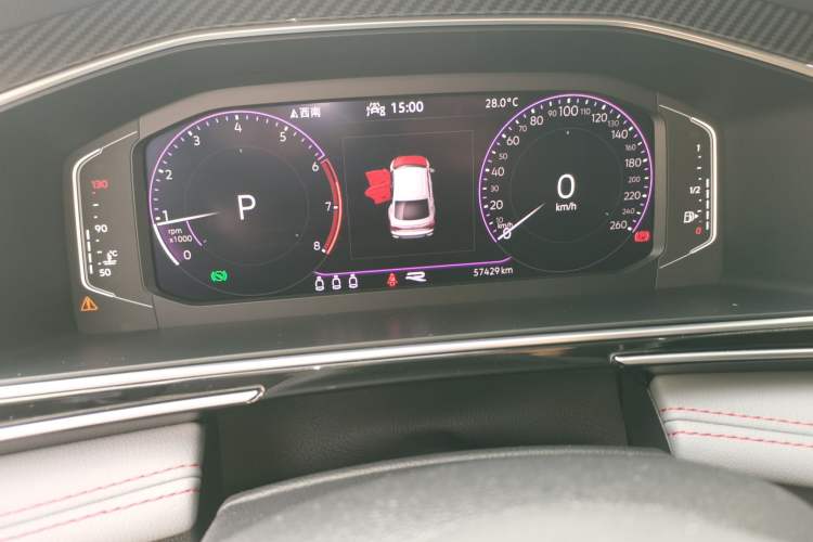 Used Volkswagen Tiguan X 2022 330TSI Two-Wheel-Drive Prestige Flagship Edition Odometer Close Up