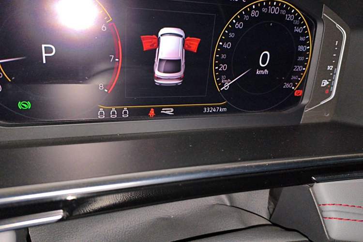 Used Volkswagen Tiguan X 2022 330TSI Two-Wheel-Drive Flagship Edition Odometer Close Up