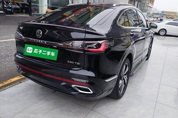 Used Volkswagen Tiguan X 2022 330TSI Two-Wheel-Drive Flagship Edition Rear Right 45 Deg