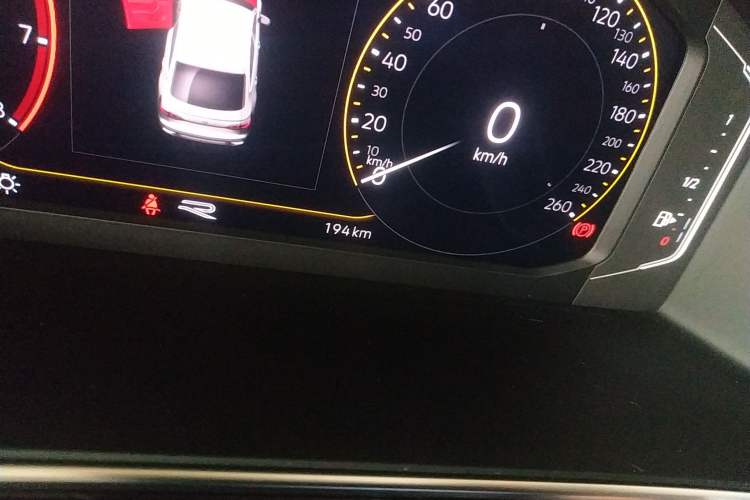 Used Volkswagen Tiguan X 2022 330TSI Two-Wheel-Drive Flagship Edition Odometer Close Up
