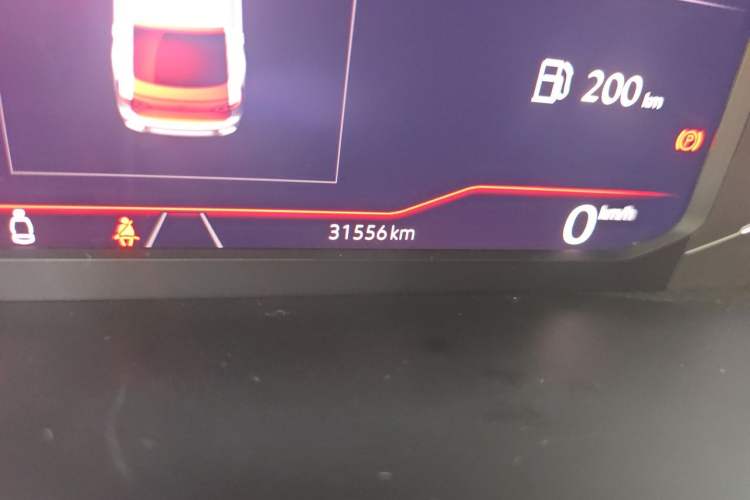 Used Volkswagen Tiguan X 2022 330TSI Two-Wheel-Drive Prestige Flagship Edition Odometer Close Up