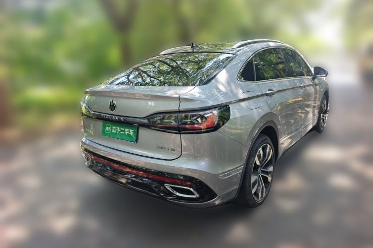 Used Volkswagen Tiguan X 2022 330TSI Two-Wheel-Drive Prestige Flagship Edition Rear Right 45 Deg