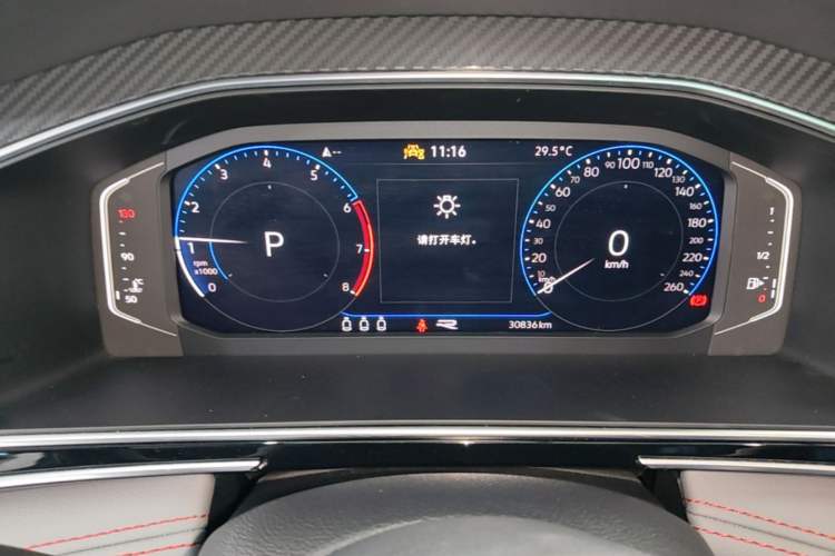 Used Volkswagen Tiguan X 2022 330TSI Two-Wheel-Drive Prestige Flagship Edition Instrument Cluster