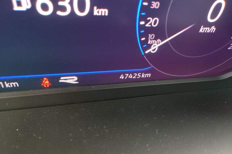 Used Volkswagen Tiguan X 2022 330TSI Two-Wheel-Drive Prestige Flagship Edition Odometer Close Up