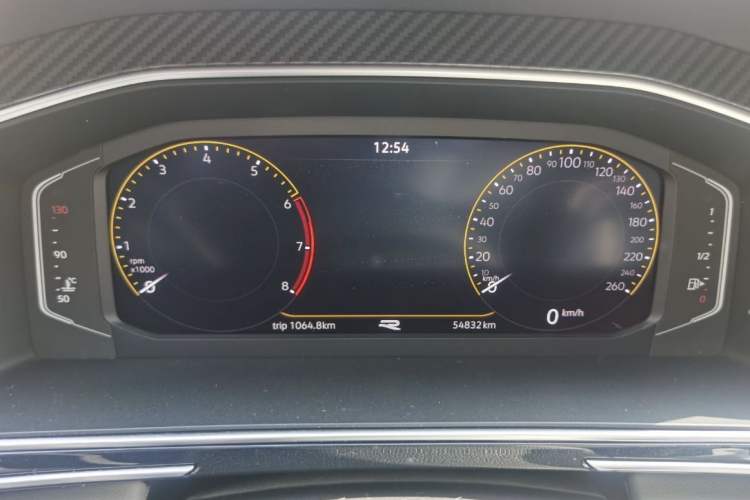 Used Volkswagen Tiguan X 2022 330TSI Two-Wheel-Drive Flagship Edition Odometer Close Up