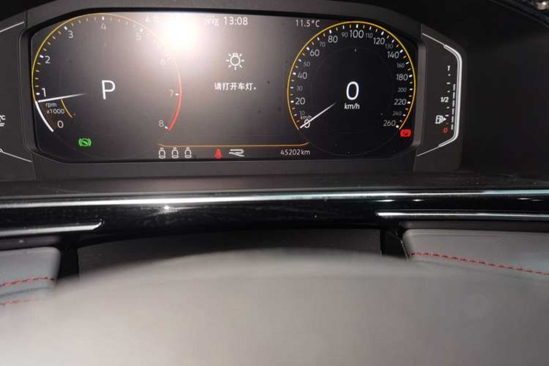 Used Volkswagen Tiguan X 2022 330TSI Two-Wheel-Drive Flagship Edition Odometer Close Up