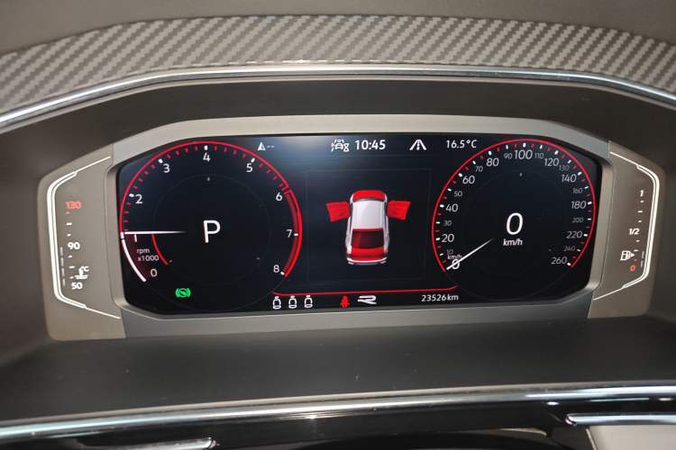 Used Volkswagen Tiguan X 2023 380TSI Four-Wheel Drive Prestige Flagship Edition Instrument Cluster