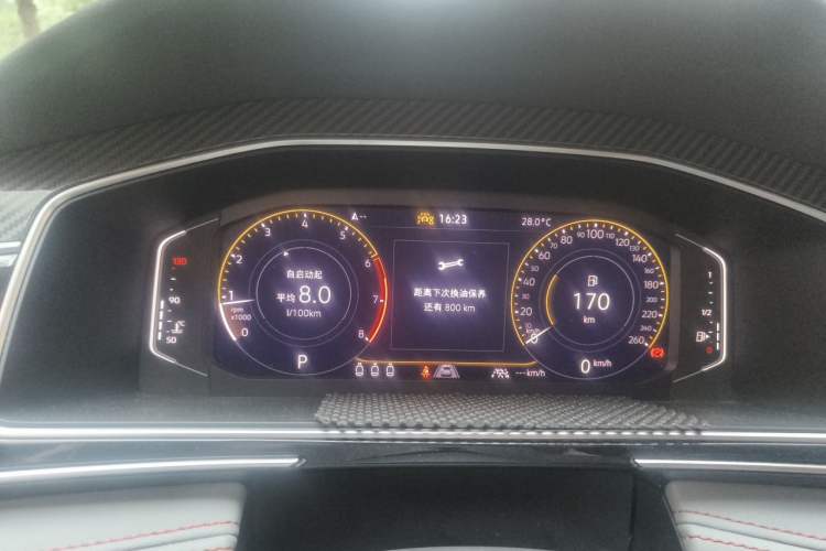 Used Volkswagen Tiguan X 2023 Revised Version 330TSI Two-Wheel-Drive Flagship Edition Instrument Cluster