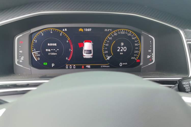 Used Volkswagen Tiguan X 2023 330TSI Two-Wheel-Drive Flagship Edition Odometer Close Up