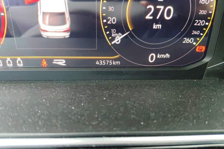 Used Volkswagen Tiguan X 2023 Revised Version 330TSI Two-Wheel-Drive Flagship Edition Odometer Close Up
