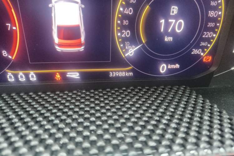 Used Volkswagen Tiguan X 2023 Revised Version 330TSI Two-Wheel-Drive Flagship Edition Odometer Close Up