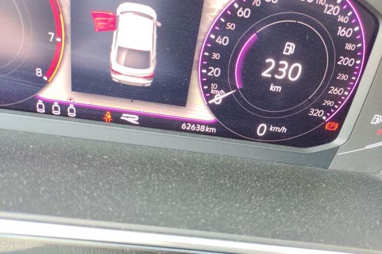 Used Volkswagen Tiguan X 2023 330TSI Two-Wheel-Drive Flagship Edition Odometer Close Up